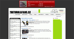 Desktop Screenshot of motorolafans.cz